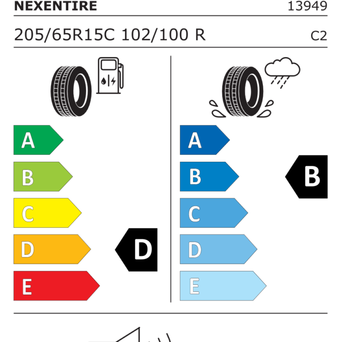 205/65 R 15 102/100R WINGUARD_WT1 TL C 6PR M+S 3PMSF NEXEN