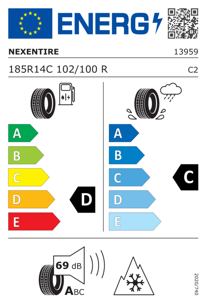 185/80 R 14 102/100R WINGUARD_WT1 TL C 8PR M+S 3PMSF NEXEN